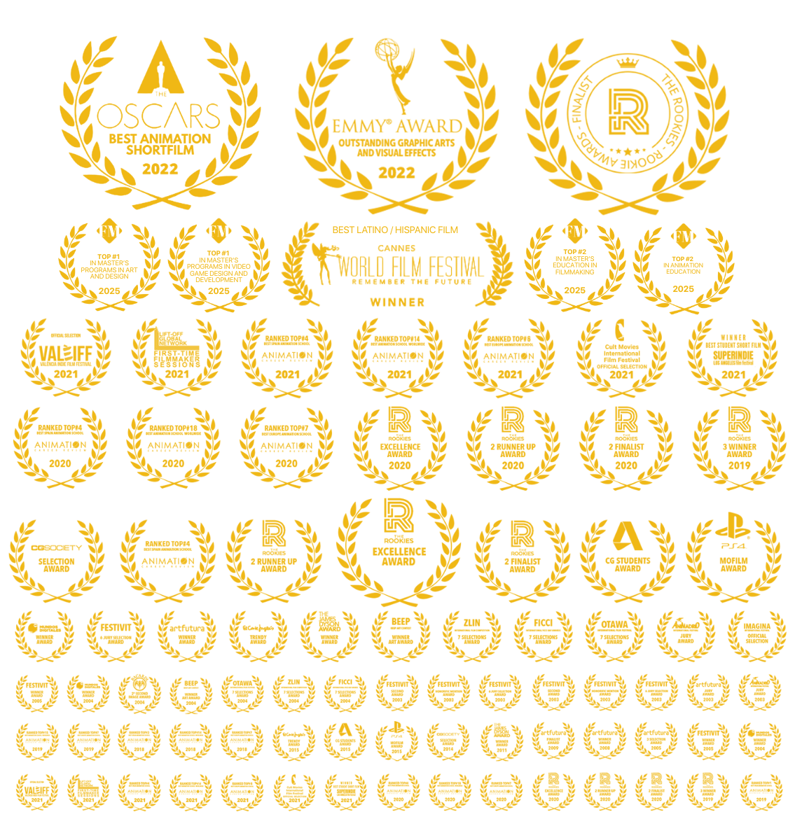Logos_Premios_Mails (1135 x 1200 px) amarillo sin fondo